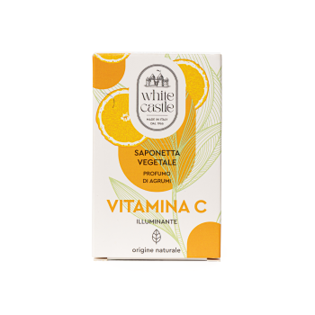 Sapone vegetale vitamina C illuminante profumo agrumi 100 g 