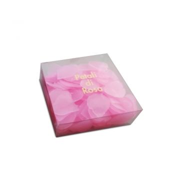 Saponette "Petali di rosa" in scatola regalo