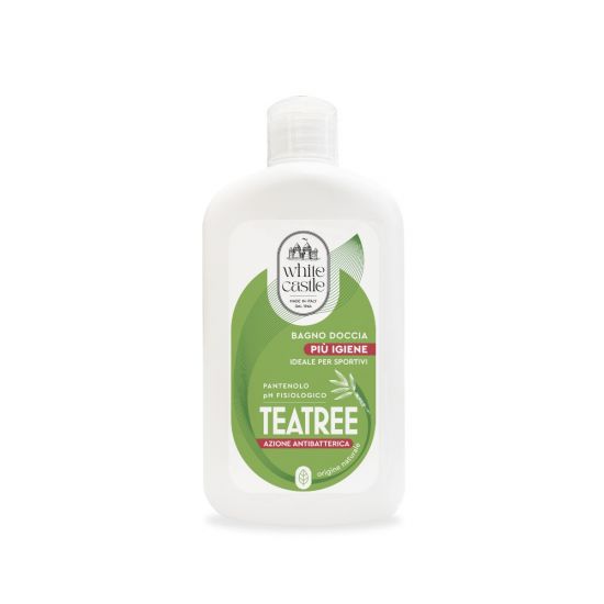 Bagno doccia con olio essenziale di Tea Tree