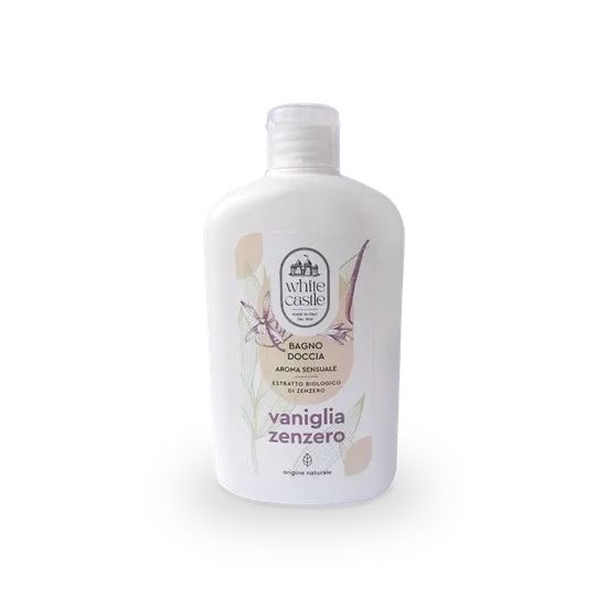 Bagno doccia aromatico Vaniglia & Zenzero con estratto biologico certificato di zenzero