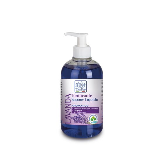 Sapone liquido con estratto biologico certificato di Lavanda